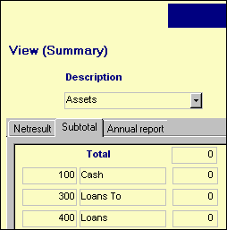 Detail van een applicatie